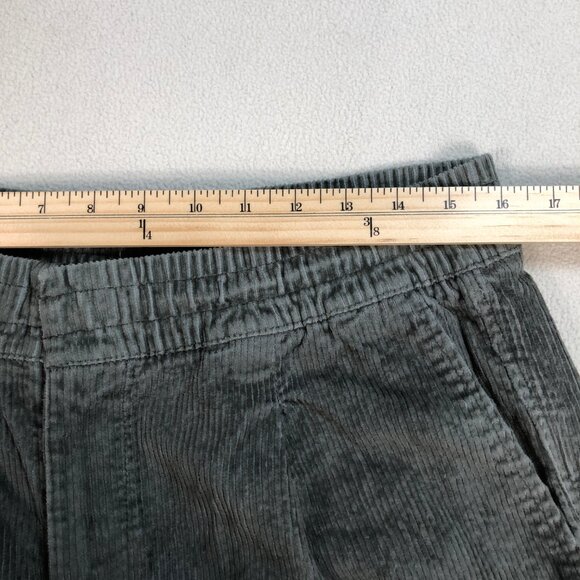 Gap Corduroy Pants Women's L 32x30 Gray Vintage Flight High Rise Joggers Tall - Picture 9 of 16